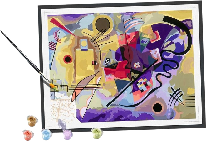 Kandinsky Malen nach Zahlen Set