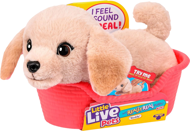 Cachorro de Bolsillo Interactivo con Sonidos Reales