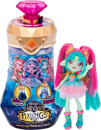 Magic Mixies Pixling Bambola Drago con Effetto Nebbia