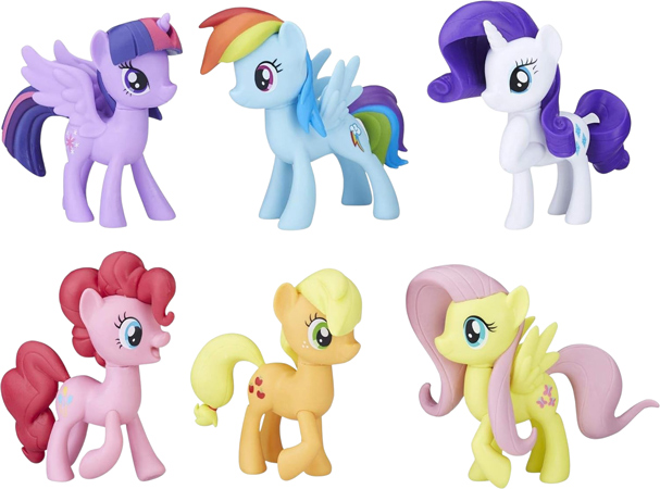 My Little Pony Vänskapsset med Sex Ponnyer