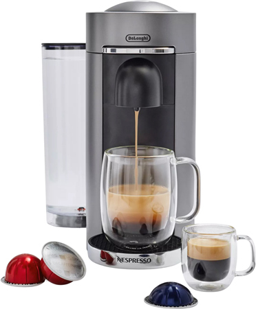 Nespresso VertuoPlus Koffiemachine met Melkopschuimer