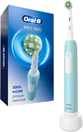 Oral-B Pro 1000 elektrische tandenborstel met CrossAction opzetborstel