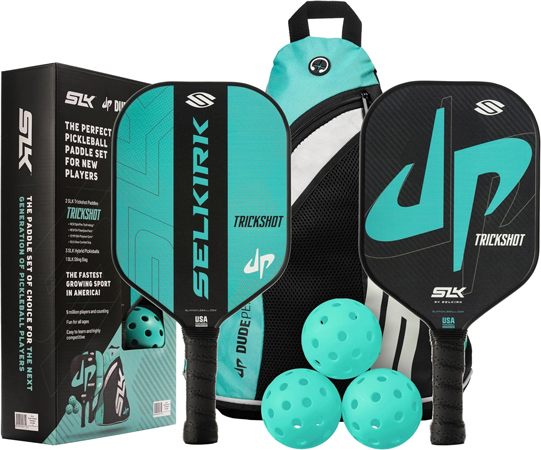 Pickleball Starterset met Twee Paddles