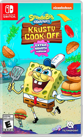 SpongeBob Extra Krusty matlagningsspel med affisch och bonusmaterial