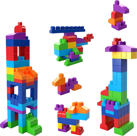 MEGA BLOKS Big Building Bag (80 Pieces)