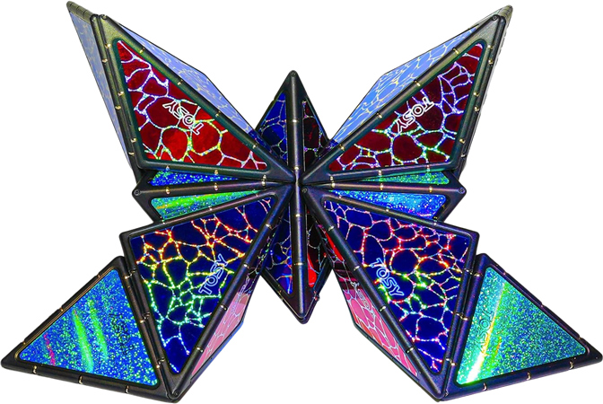 Rompecabezas Magnético Piramidal TOSY