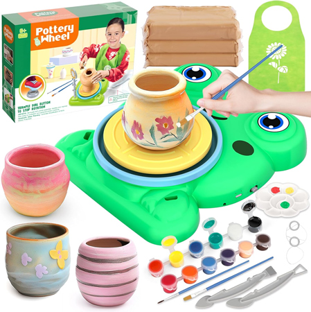Pottenbakkersschijf met Zelfhardende Klei