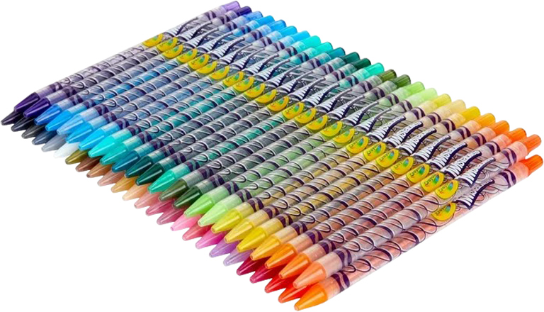 Crayola Twistables Buntstifte, 50er-Pack