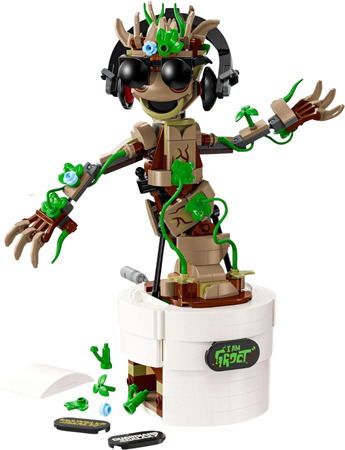 LEGO Marvel Dancing Groot Building Set