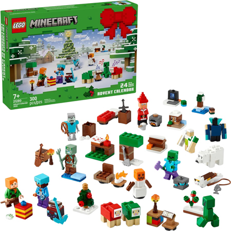 Calendario de Adviento LEGO Minecraft