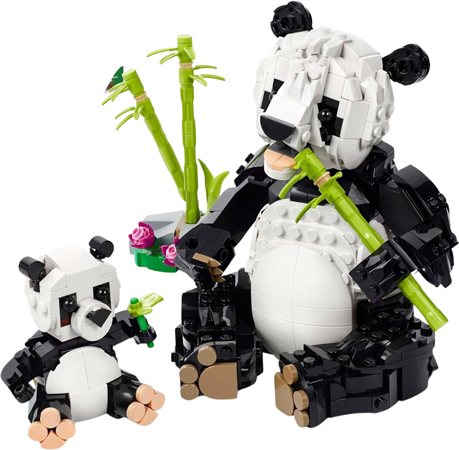 LEGO Creator 3in1 Famiglia di Panda - Set Animali Selvatici