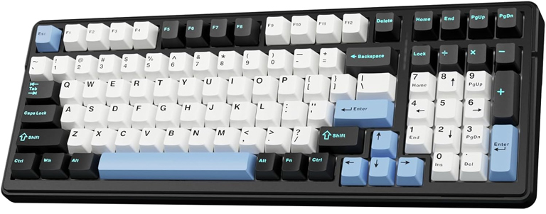 Mechaniczna klawiatura gamingowa AULA F99 bezprzewodowa