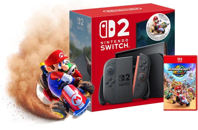 Nintendo Switch 2 con Bundle Mario Kart World