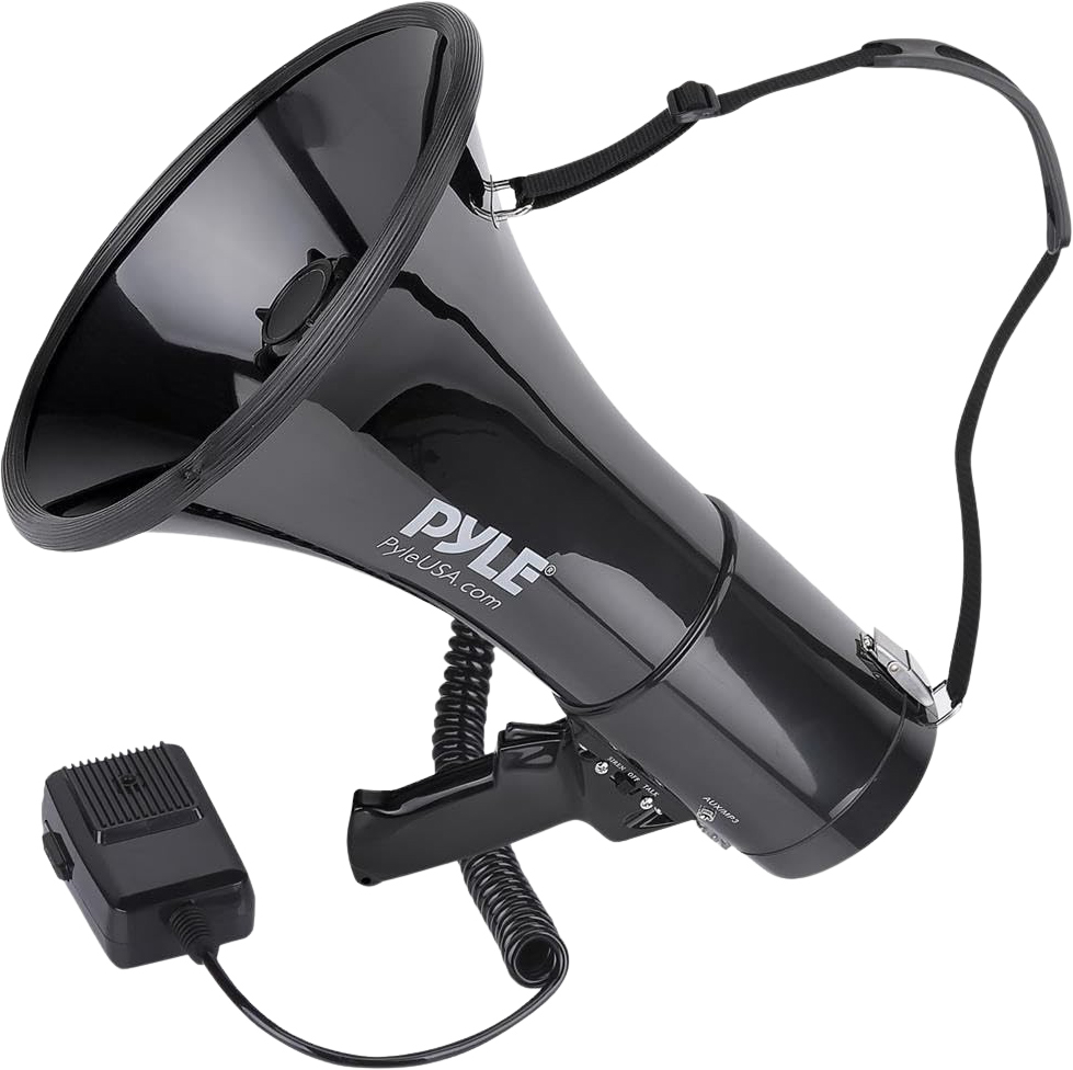 Pyle-Pro 50W Megafon med Siren