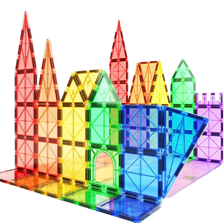 Coodoo Set de Construcción Magnética de 40 Piezas