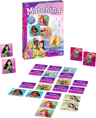 Jeu de mémoire Princesses Disney