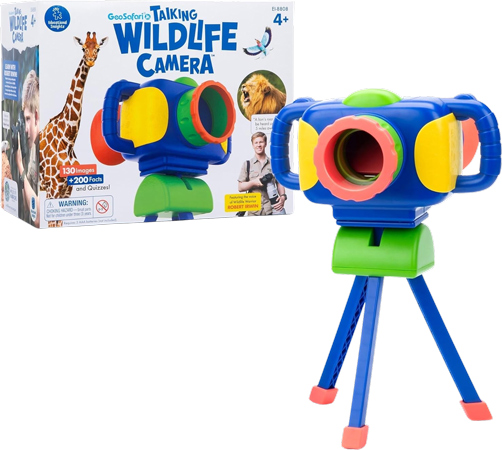 Caméra animalière parlante GeoSafari Jr. avec Robert Irwin
