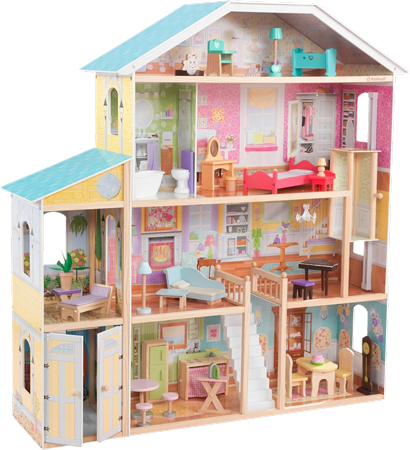 Maison de poupée géante KidKraft avec ascenseur