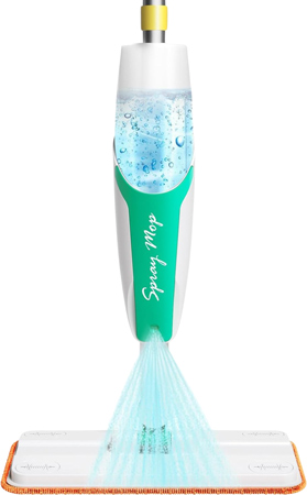 Mocio spray per bambini con spruzzatore funzionante